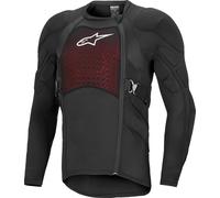Alpinestars 6500226-12-M Bionic Plasma LT Protection Jacket LS Md Black/White