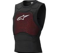 Alpinestars 6500726-12-L Bionic Plasma LT Protection Vest Lg Black/White