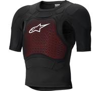 Alpinestars 6500826-12-XXL Bionic Plasma LT Protection Jacket SS 2XL Black/White