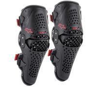 Alpinestars 6506321-13-L/X SX-1 V2 Knee Protector - Black/Red (Large/XL)