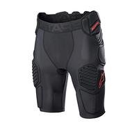 Alpinestars Bionic Pro Protector Shorts, black-red, size 2XL for Men