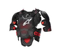 Alpinestars 6700523-1431-ML A-10 V2 Roost Guard Md-Lg Black/Red