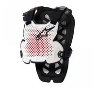 Alpinestars A-1 Pro Chest Armour Protector (White/Black/Red)