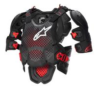 Alpinestars A-10 V2 Full Chest Motocross Protector - Anthracite / Black / Red