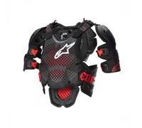 Alpinestars A-10 V2 Full Chest Protector ultra-lightweight Anthracite Black Red