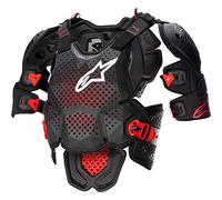 Alpinestars A-10 V2 Full Chest CE Level 2 MX Armour Protector (Black/Anthracite)