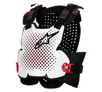 Alpinestars A-4 Plasma MTB Chest Protector Black/Red/WhiteM/L Black,Red,White