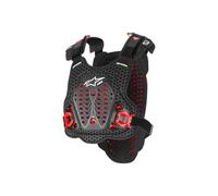 Alpinestars A-5 Plasma Chest Armor, black/red, size XL/XXL