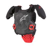Alpinestars A-5 S V2 MX Chest Protector Youth Black/White/RedS/M Black,White,Red