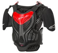 alpinestars A-5 S Youth Chest Protector Black/Red L/XL black size L/XL
