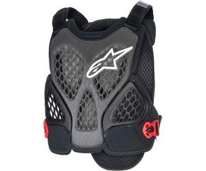 Alpinestars A-6 PLASMA Bicycle Protector Vest, black-red, size S for Men