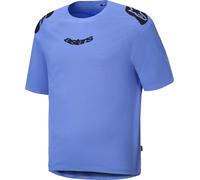 Alpinestars A-Aria Polartec Baja Elite Short Sleeve Bicycle Jersey, blue, size S for Men