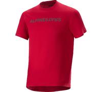 Alpinestars A-Aria Switch Short Sleeve Bicycle Jersey, red, size M for Men