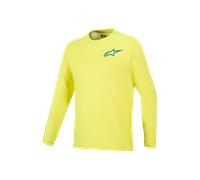 Alpinestars A-Dura Air Long Sleeve MTB Jersey Yellow FluoS Yellow Fluo