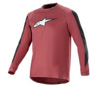 Alpinestars A-Dura Dri Astar Jersey - Long Sleeve Burgundy