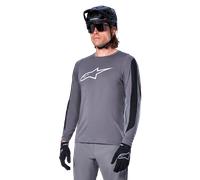 Alpinestars A-Dura Dri Astar Jersey - Long Sleeve Dark Gray, Size: M