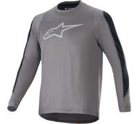 Alpinestars A-Dura Dri Astar Long Sleeve Bicycle Jersey, dark grey, size XL