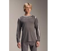 Alpinestars A-dura Dri Wool Long Sleeve Jersey Grey M Men M Dark Heather Gray