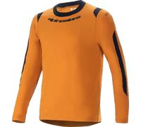 Alpinestars A-Dura Dri Wool Long Sleeve Bicycle Jersey, gold, size S for Men