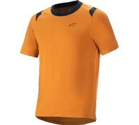 Alpinestars A-Dura Dri Wool Short Sleeve Bicycle Jersey, gold, size S for Men