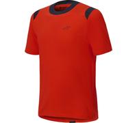 Alpinestars A-Dura Dri Wool Short Sleeve Bicycle Jersey, orange, size M for Men