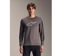 Alpinestars A-Dura Inset Astar Bicycle Jersey, grey, size 2XL for Men