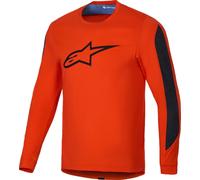Alpinestars A-Dura Inset Astar Bicycle Jersey, orange, size XL for Men