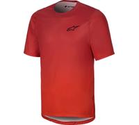 Alpinestars A-Dura Rise Youth Short Sleeve Bicycle Jersey, orange, size L