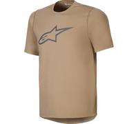 Alpinestars A-Dura Short Sleeve Bicycle Jersey, brown, size L for Men