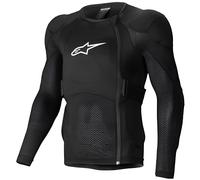 Alpinestars A-Impact Plasma Long Sleeve Protector Jacket, black-white, size 2XL for Men