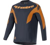 Alpinestars A-Supra Race Long Sleeve Jersey, black-gold, size M for Men