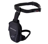 Alpinestars Access Waterproof Motorcycle Leg Bag Thigh Black Pack Adjustable
