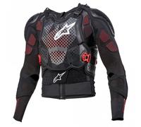 Alpinestars Adult Armour, Jacket - Bionic Tech V3 (Black/White/Red)