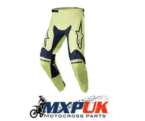 Alpinestars (Adult) Pant - Racer Hoen (Green Fluo/Night Navy) SIZE 34