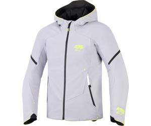 Alpinestars Aeroshel waterproof Motorcycle Textile Jacket, grey-yellow, size S for Men