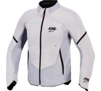 Alpinestars Aeroshell Airflow Motorcycle Textile Jacket, black-grey, size 4XL for Men