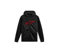 Alpinestars Ageless V3 Zip Hoodie, black-red, size 2XL