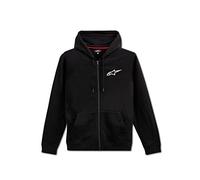 Alpinestars Ageless Chest Hoodie Men's Zip Hoodie Black White
