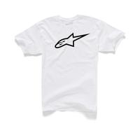 Alpinestars Ageless Classic Tee Casual Mens Cotton T-Shirt Black White Grey