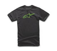 Alpinestars Ageless Classic Tee Mens T-Shirt Regular Fit Top Shirt Black/Green