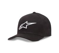 Alpinestars, Ageless Curve Hat, Baseball Cap, Black/White, 23X, Unisex-Adult One Size