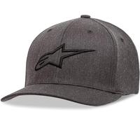 Alpinestars Ageless Curve Hat Baseball Cap Charcoal Black flexfit Casual - S/M