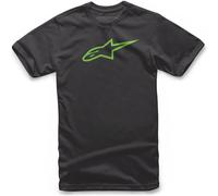 Alpinestars Ageless Fashionable Casual Wear Classic T-Shirt Black / Green