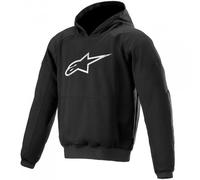 Alpinestars Ageless Motorbike Motorcycle Textile Hoodie Jacket - Black