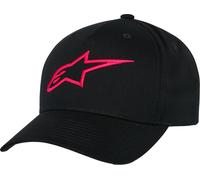 Alpinestars Ageless Snapback Hat Baseball Cap Black Red