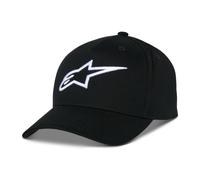 Alpinestars Ageless Snapback Hat Baseball Cap Black White