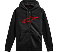 Alpinestars Ageless V3 Zip Hoodie, black/red, size M