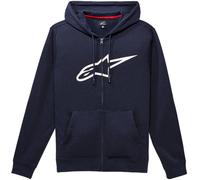 Alpinestars Ageless V3 Zip Hoodie, dark blue/white, size XL