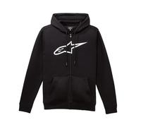Alpinestars Ageless v3 Zip Up Motorcycle Hoodie Casual Motorbike Black Red