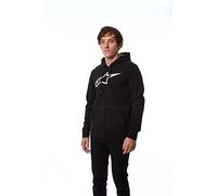 Alpinestars Ageless Zip Hoodie V3 Men's Hooded Sweatshirt Sporty Style Black/White L
